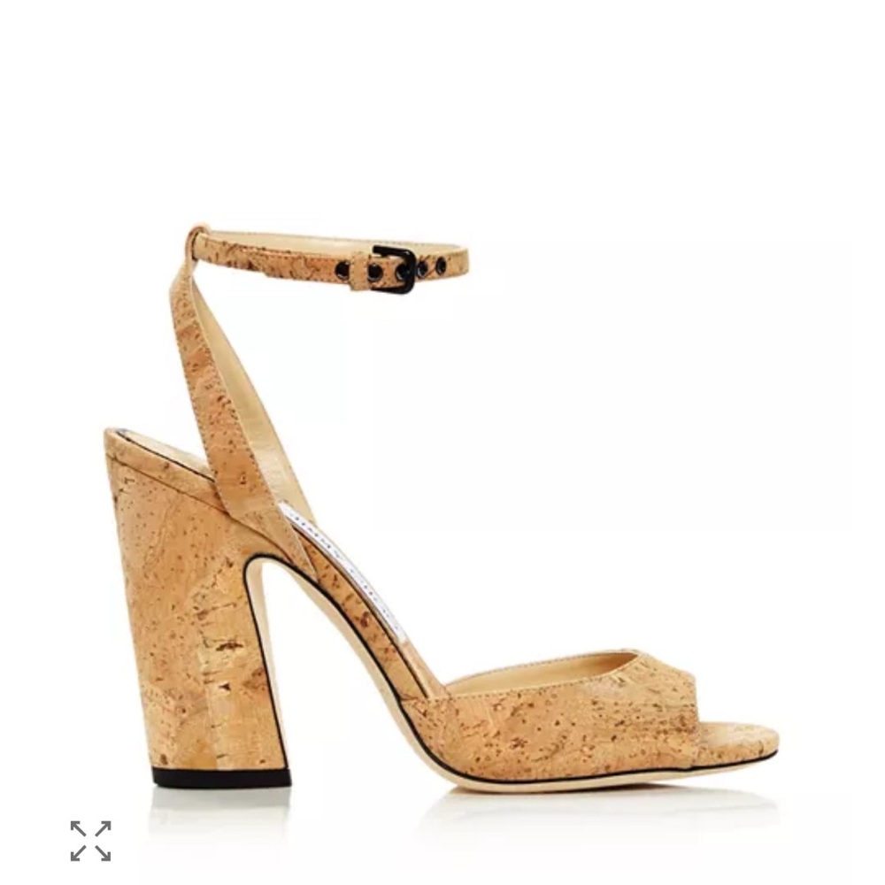 Jimmy Choo Women's Tan/Cork Sandal 👡 🌻